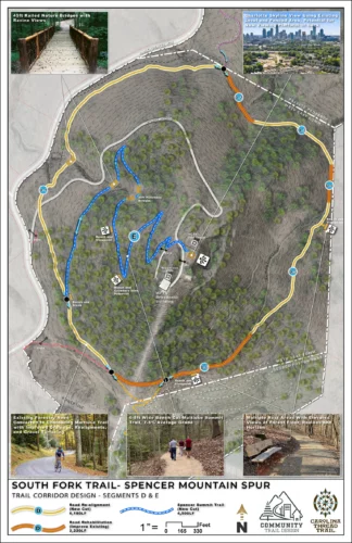 Spencer Mountain Map